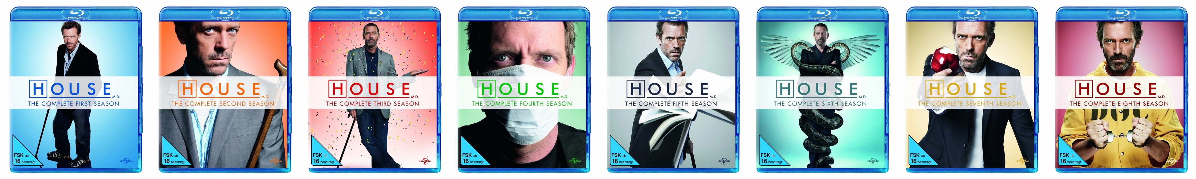 DVD Blu Ray Dr House