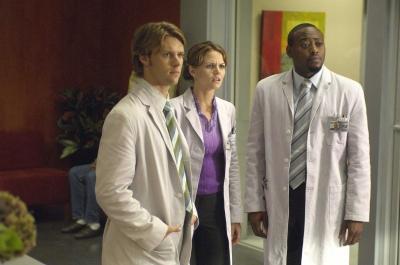 L'équipe médical de House : Chase, Cameron et Foreman.